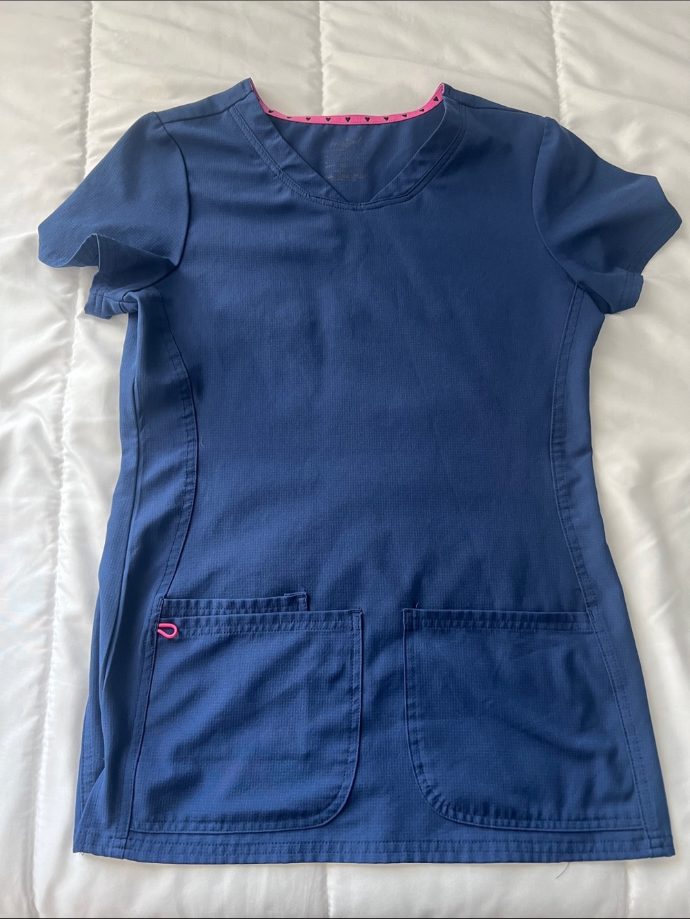 HeartSoul Navy Blue Scrub Set